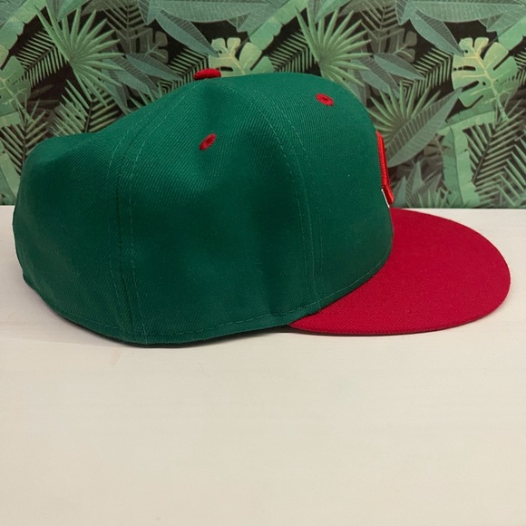 🔴🟩⚪️New era Cincinnati reds fitted hat size 7 3/4 - Picture 4 of 4